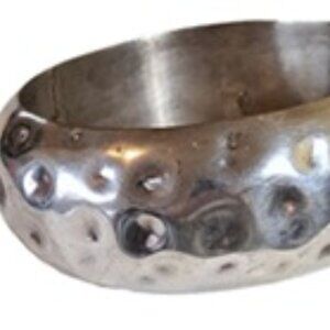 Vintage 80s Sterling Silver Cuff Bracelet